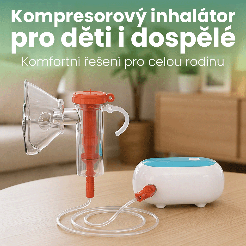 Kompresorový inhalátor pro děti i dospělé